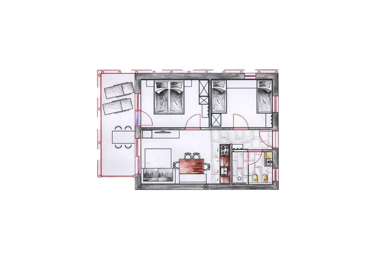 Hoferhof Apt A Санта-Маддалена-ин-Казиес Экстерьер фото